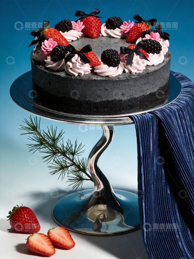 源文件下载【趣麦麦图】轻奢风甜品商业艺术摄影8