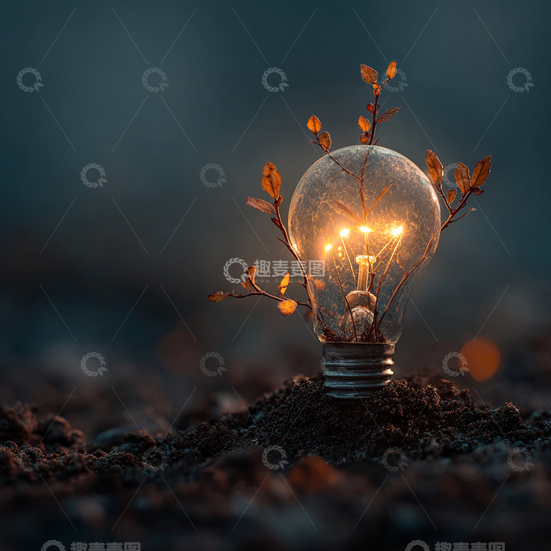 高清大图下载【趣麦麦图】智慧之光与生命之根