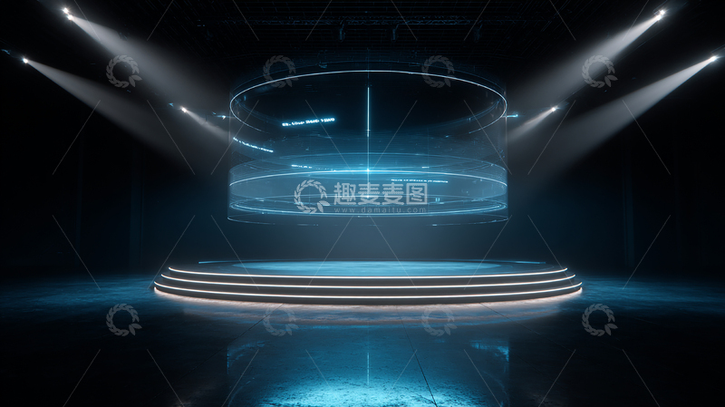 高清大图下载【趣麦麦图】虚拟空间的未来奇观