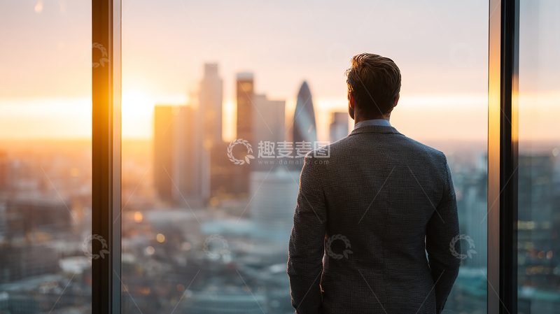 高清大图下载【趣麦麦图】繁华之巅的沉思者