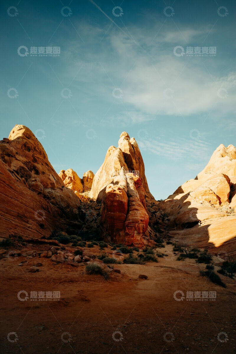 高清大图下载【趣麦麦图】沙漠岩石景观自然风光摄影