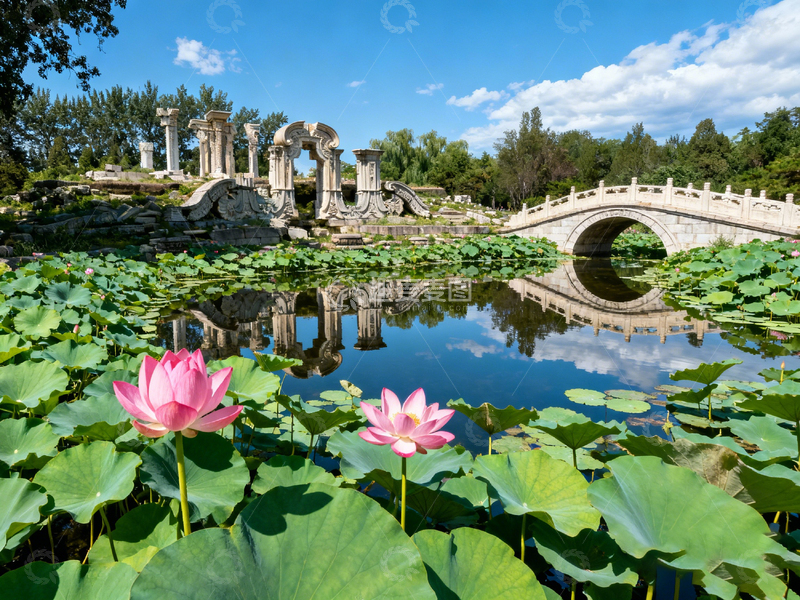 高清大图下载【趣麦麦图】古典园林风光山水景色