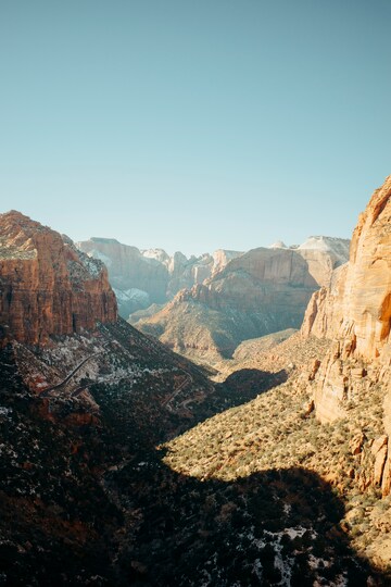 壮丽峡谷风光摄影
