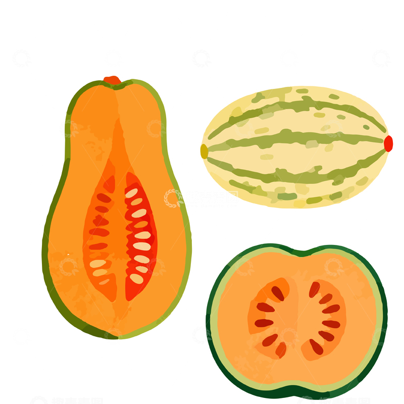 源文件下载【趣麦麦图】卡通水果插画设计素材