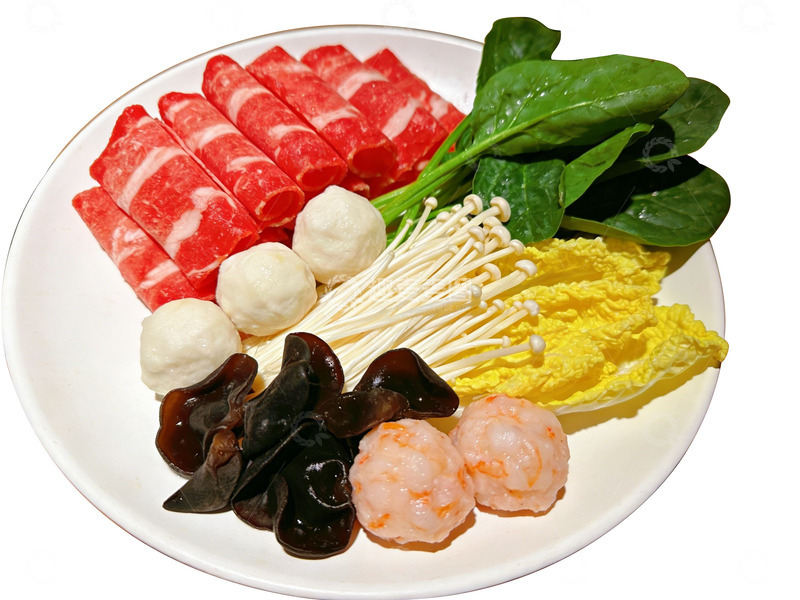 高清大图下载【趣麦麦图】火锅拼盘免扣