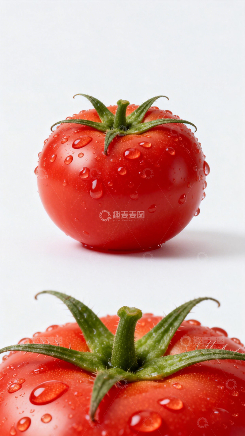 高清大图下载【趣麦麦图】新鲜番茄特写摄影图