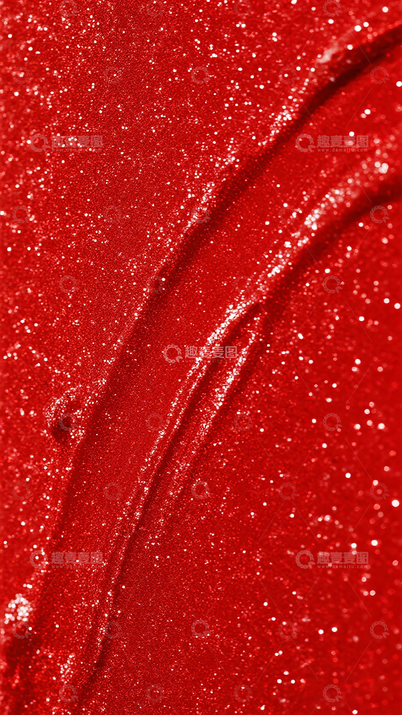 高清大图下载【趣麦麦图】亮片红妆特写