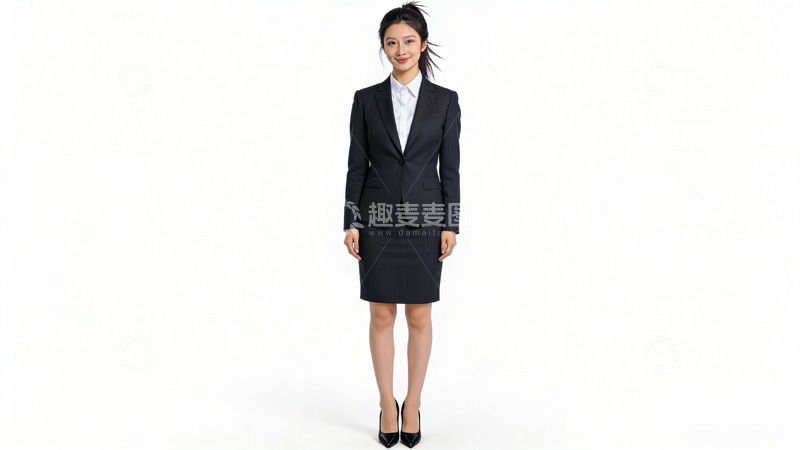 高清大图下载【趣麦麦图】职业商务女性正装形象照