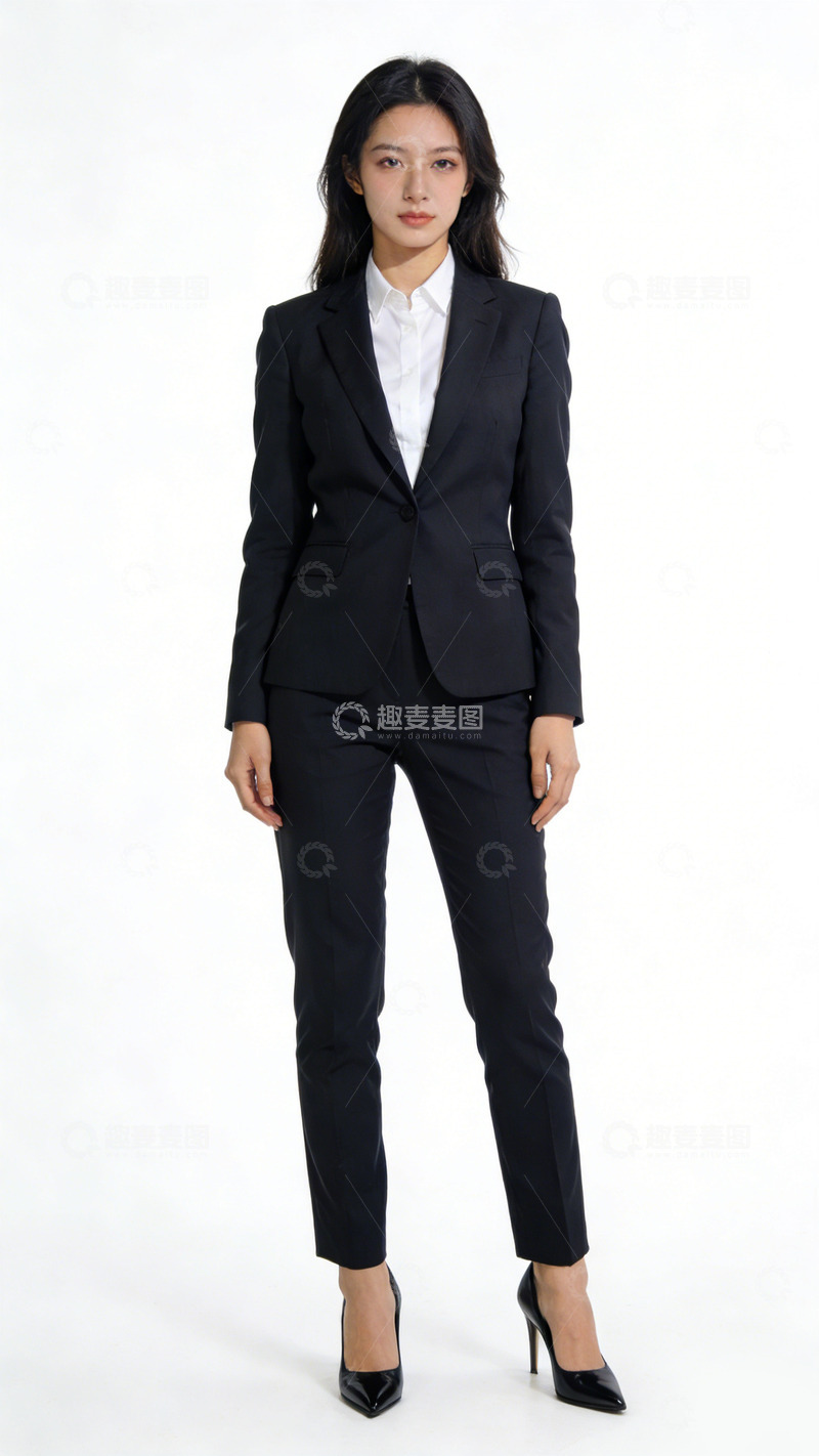 高清大图下载【趣麦麦图】商务女性正装形象照