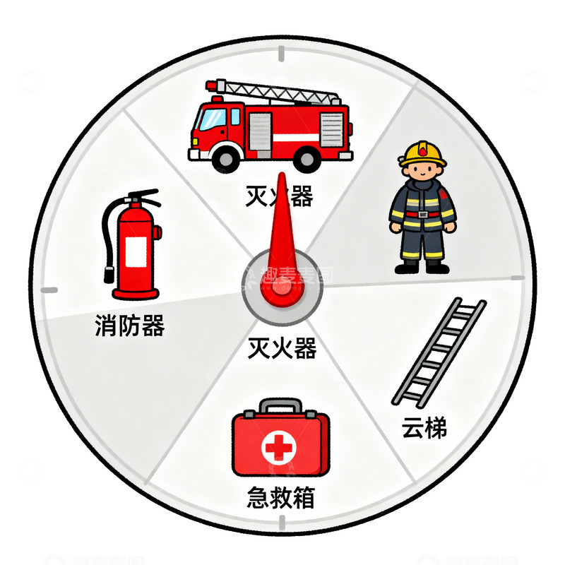 高清大图下载【趣麦麦图】消防设备图示
