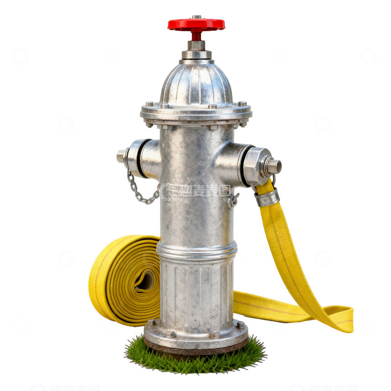 高清大图下载【趣麦麦图】金属消防栓写实消防设备