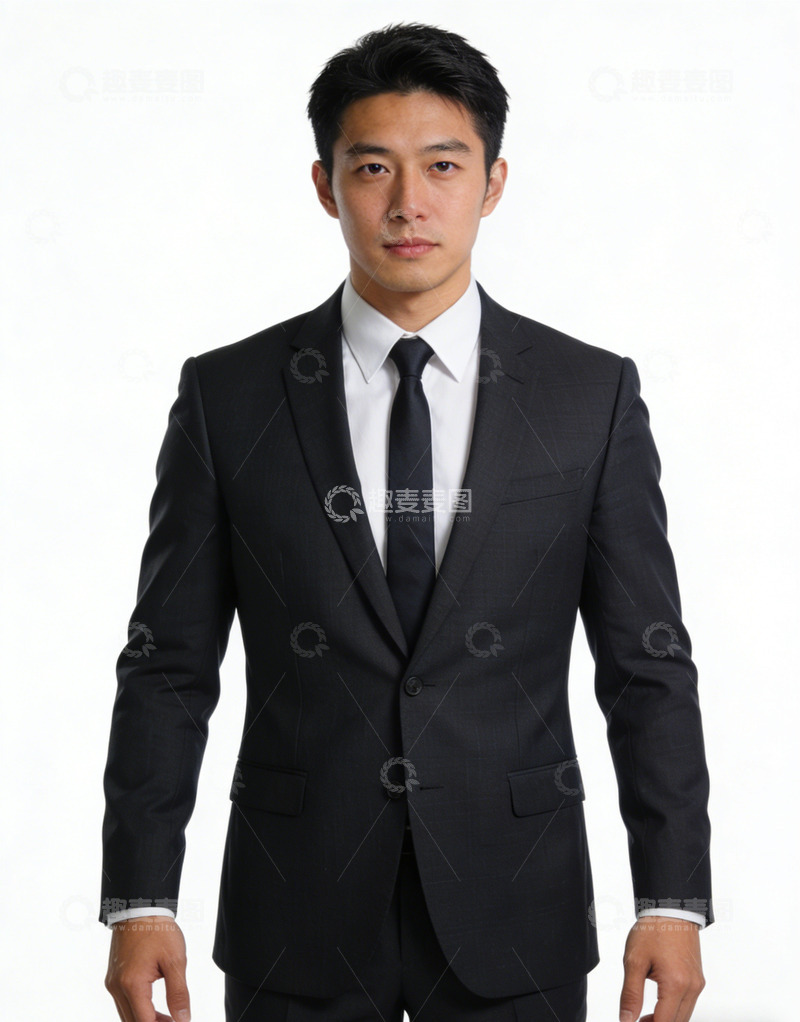 高清大图下载【趣麦麦图】商务正装男性肖像摄影