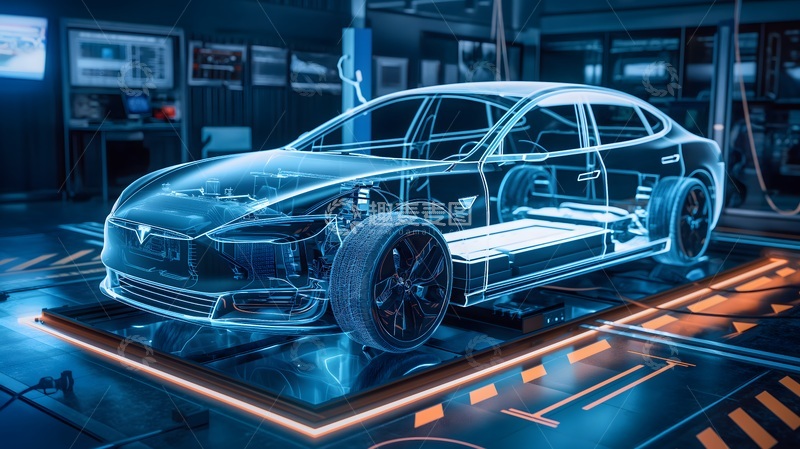 高清大图下载【趣麦麦图】科技风汽车设计渲染图