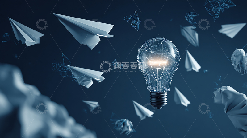 高清大图下载【趣麦麦图】科技幻境中的光影奇遇