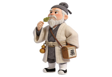 Q版水浒传人物系列-安道全（免扣）