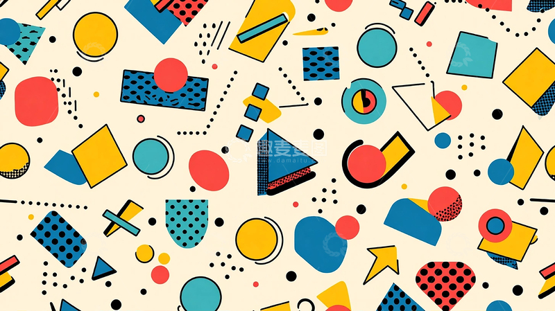 高清大图下载【趣麦麦图】现代几何抽象艺术大观