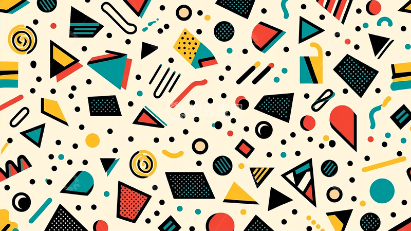 高清大图下载【趣麦麦图】艺术几何奇幻之旅