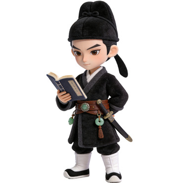 Q版水浒传人物系列-燕青（免扣）