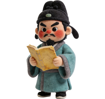 Q版水浒传人物系列-宋江（免扣）