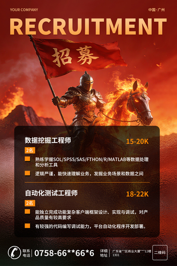 企业招聘宣传海报设计