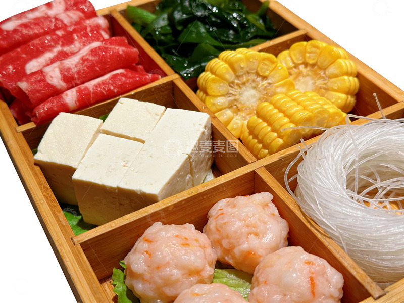 高清大图下载【趣麦麦图】火锅美食拼盘