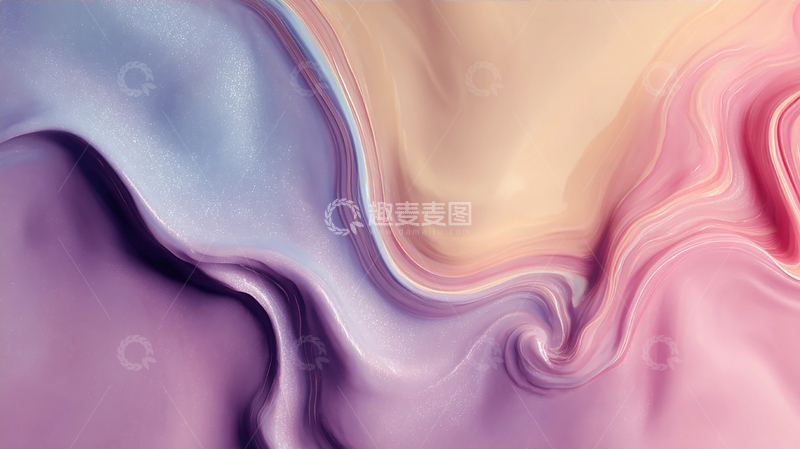 高清大图下载【趣麦麦图】梦幻色彩的光影交错