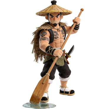 Q版水浒传人物系列-阮小二（免扣）
