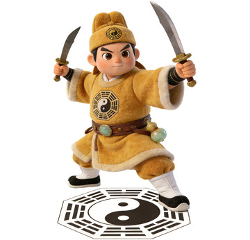 Q版水浒传人物系列-朱武（免扣）