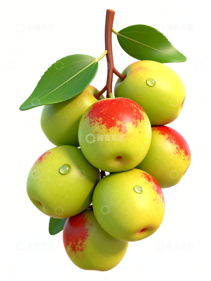 高清大图下载【趣麦麦图】鲜亮枣子特写摄影图