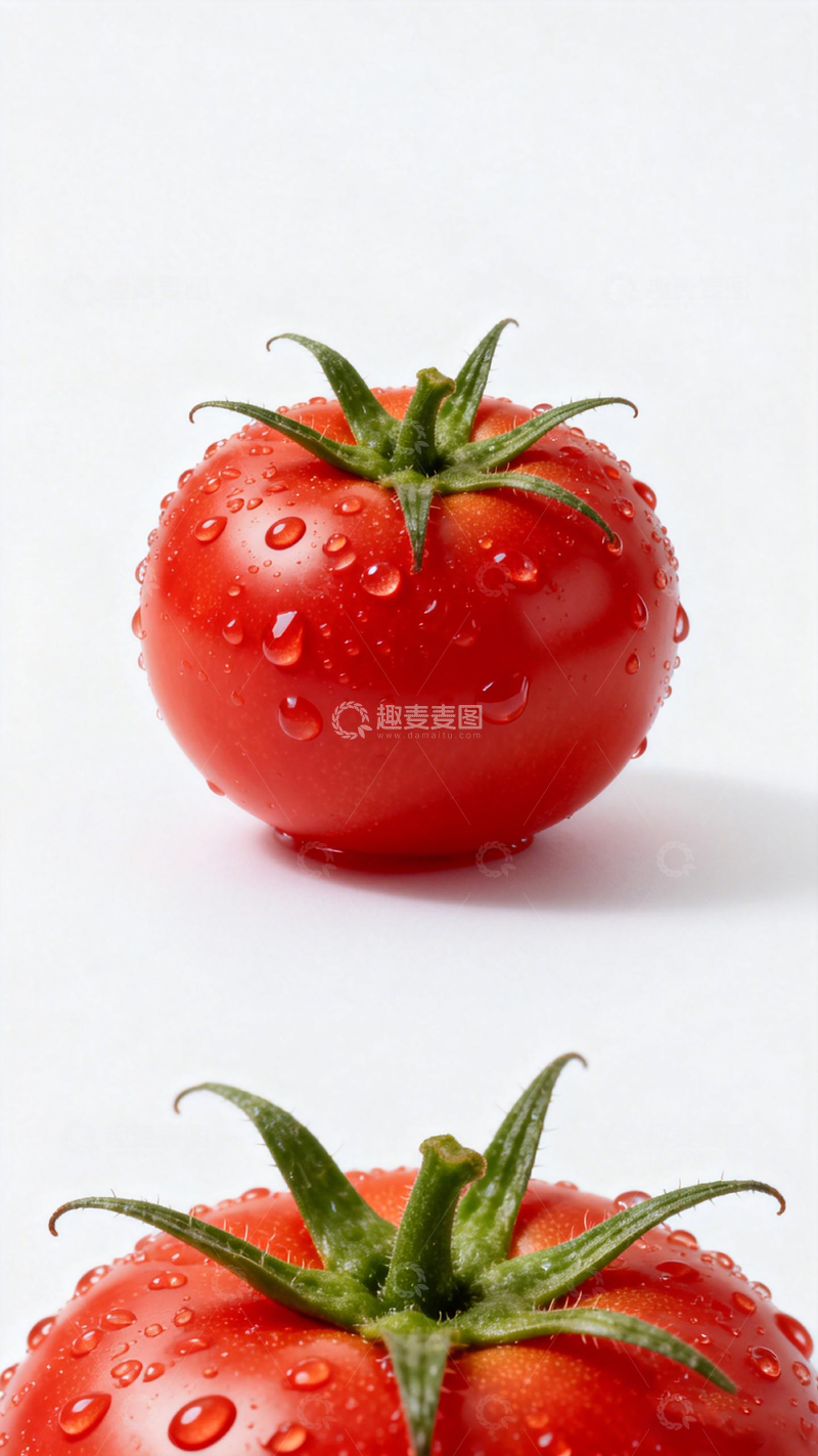 高清大图下载【趣麦麦图】新鲜番茄特写摄影图