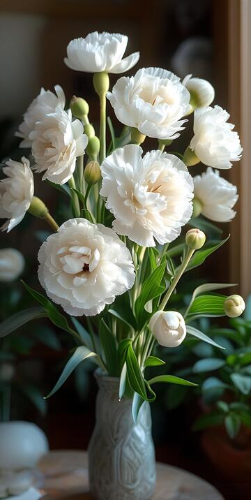 春天治愈系白色鲜花ins风3