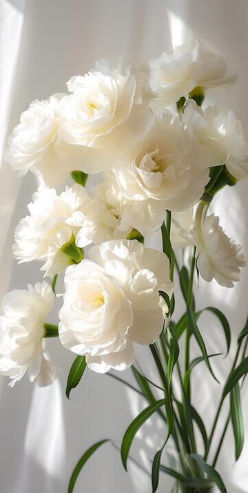 春天治愈系白色鲜花ins风2