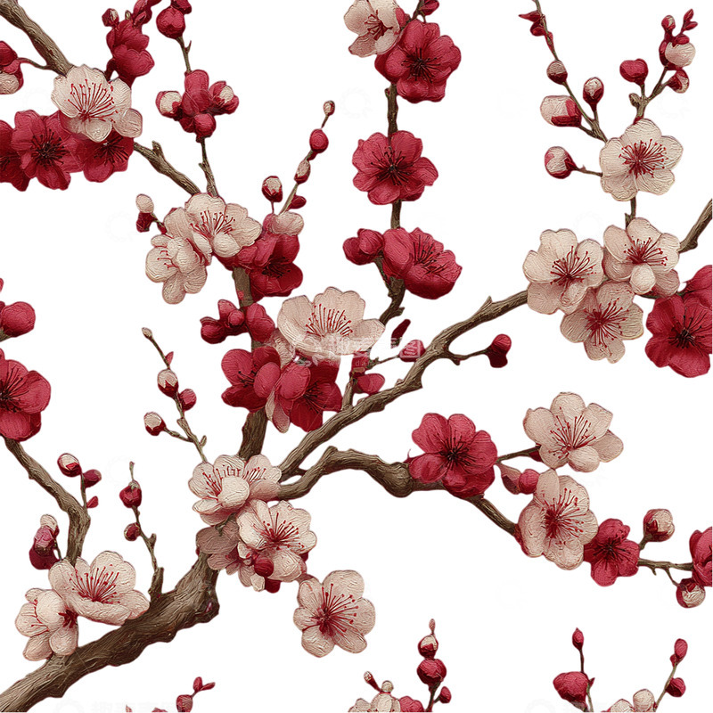 高清大图下载【趣麦麦图】春日繁花似锦绽放奇迹