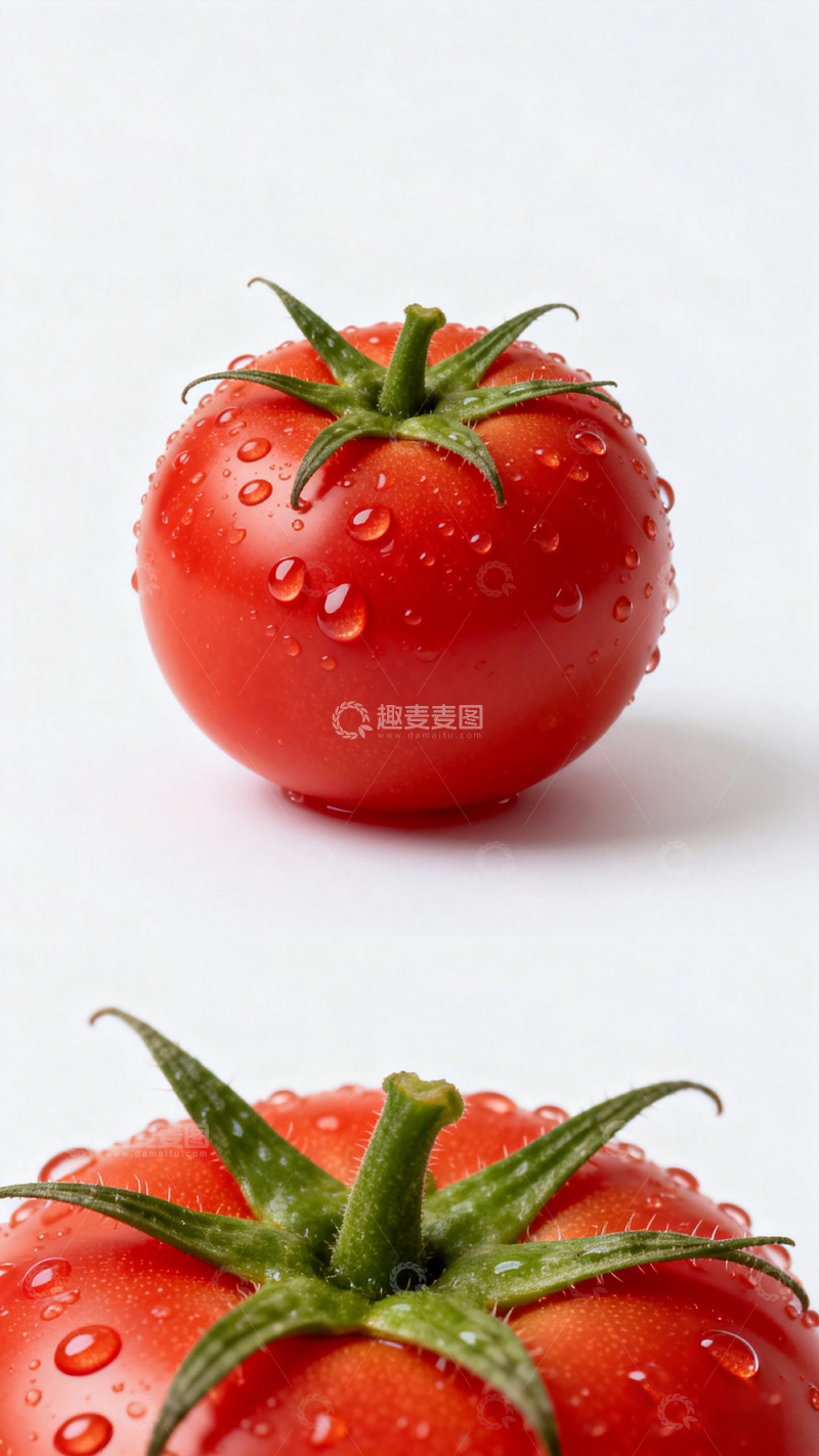 高清大图下载【趣麦麦图】清新番茄特写摄影