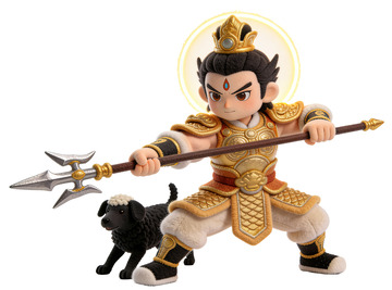 Q版西游记人物系列-二郎神