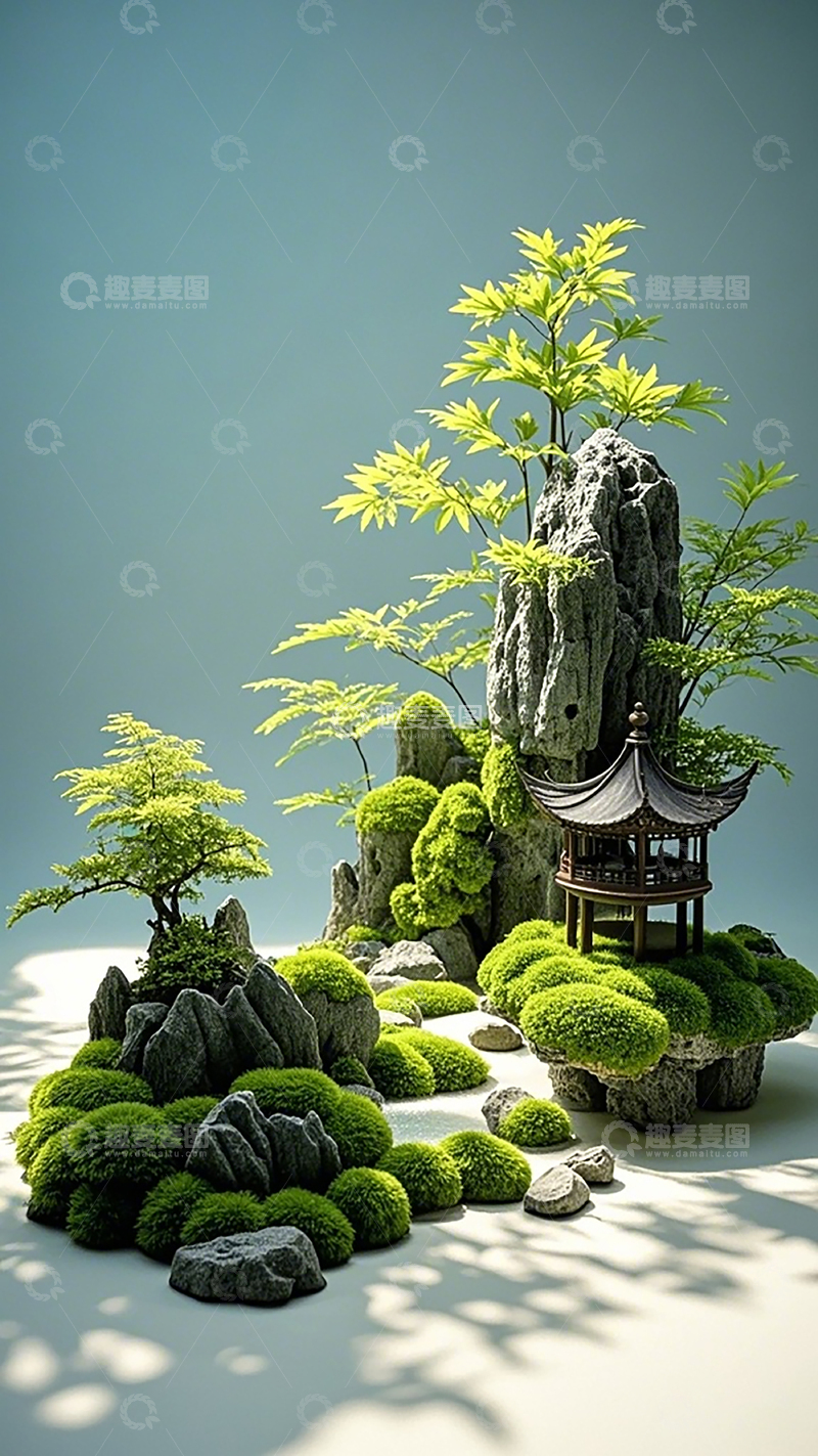 高清大图下载【趣麦麦图】庭院景观艺术摄影