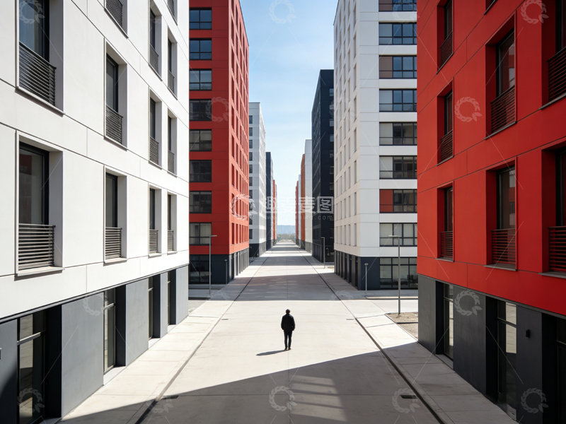 高清大图下载【趣麦麦图】现代都市街景建筑摄影