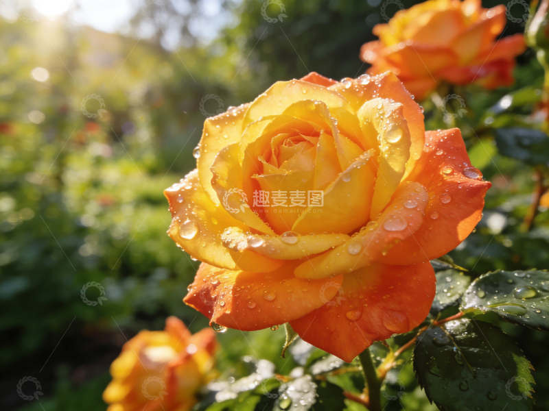 高清大图下载【趣麦麦图】阳光玫瑰花卉写真