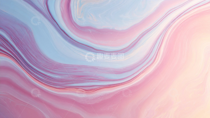 高清大图下载【趣麦麦图】梦幻色彩的涂鸦奇境