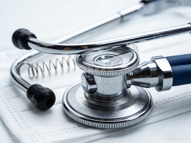 高清大图下载【趣麦麦图】医疗听诊器特写摄影图