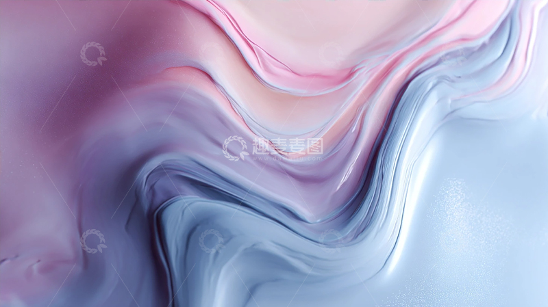 高清大图下载【趣麦麦图】流动如梦的色彩交响