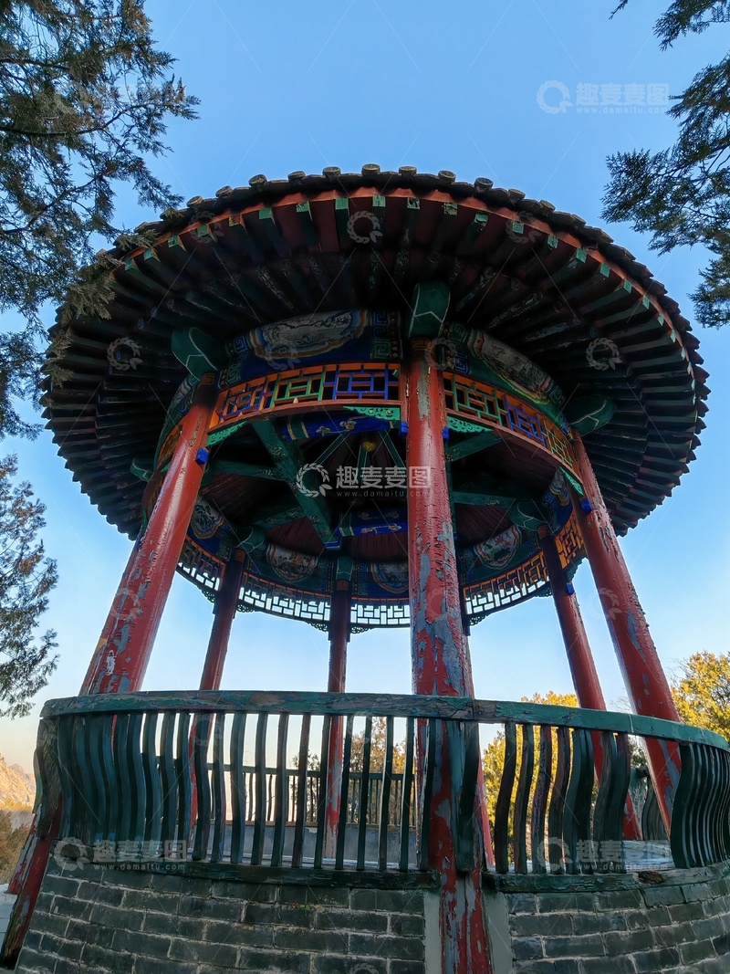 高清大图下载【趣麦麦图】中国传统亭子古风建筑