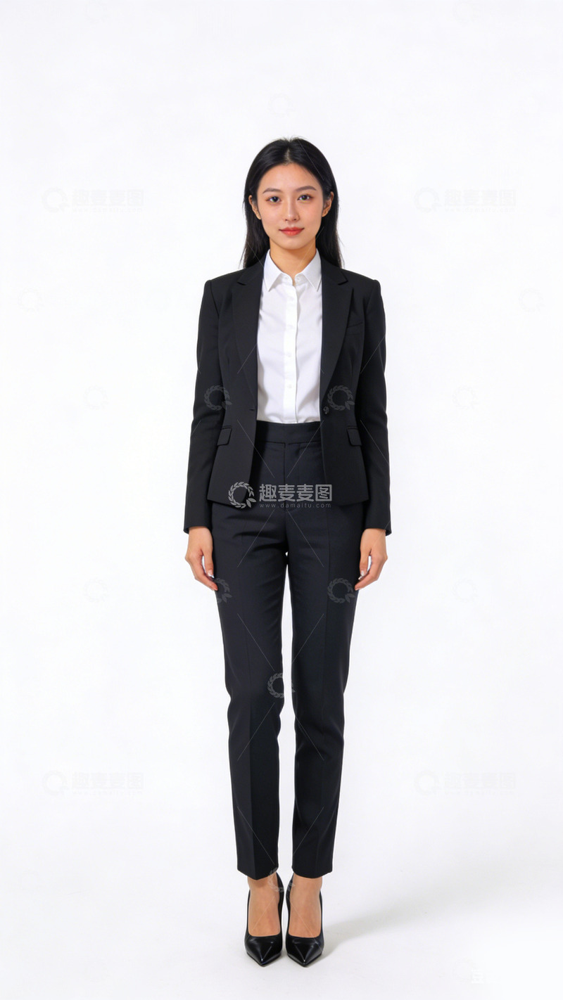 高清大图下载【趣麦麦图】职业女性正装照