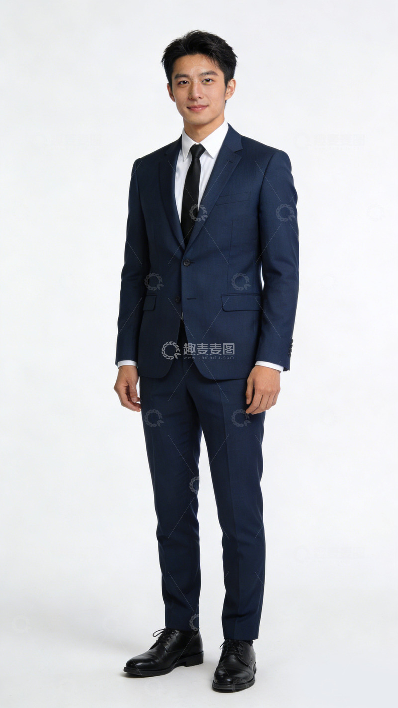 高清大图下载【趣麦麦图】商务男士正装照
