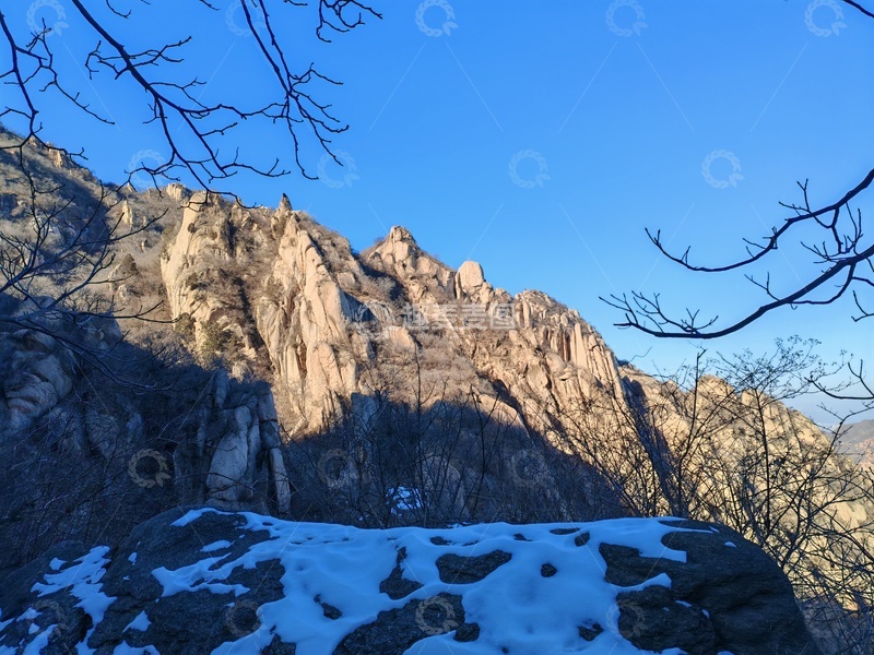 高清大图下载【趣麦麦图】冬日山景雪景自然风光摄影