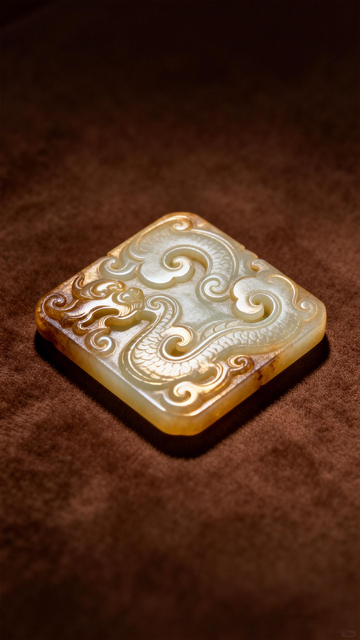 玉雕古玉精美纹饰