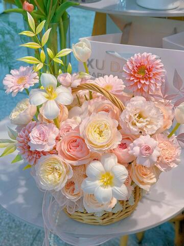 治愈系粉色系鲜花壁纸ins风8