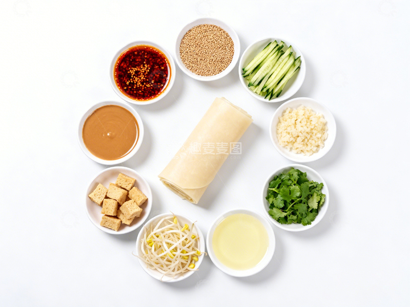 高清大图下载【趣麦麦图】色彩鲜明食材摆放美食摄影