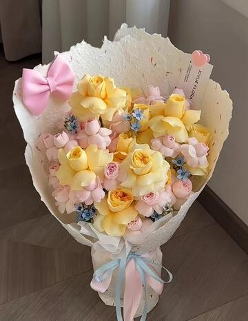 治愈系粉色系鲜花壁纸ins风2