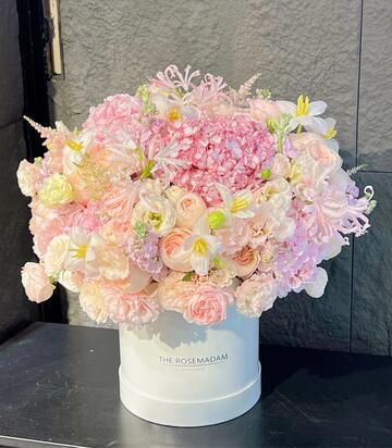 治愈系粉色系鲜花壁纸ins风1